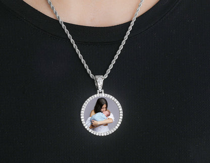 CircleI Memory Picture Pendant
