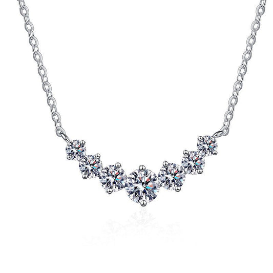 S925 Silver Moissanite Necklace