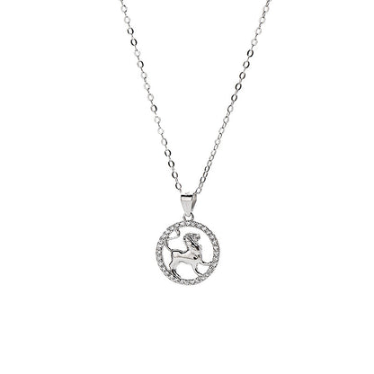 S925 Silver Zodiac Necklace