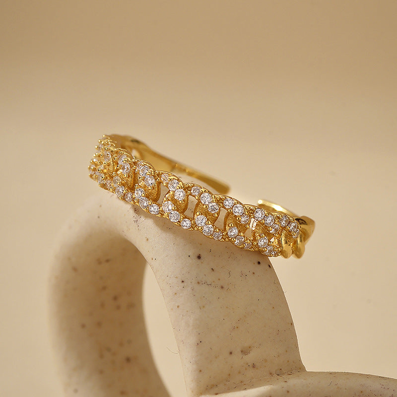 S925 Silver Adjustable Ring