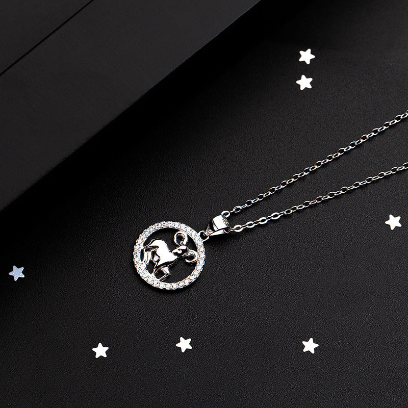S925 Silver Zodiac Necklace