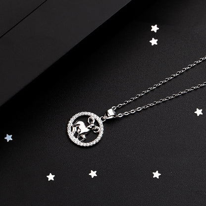 S925 Silver Zodiac Necklace