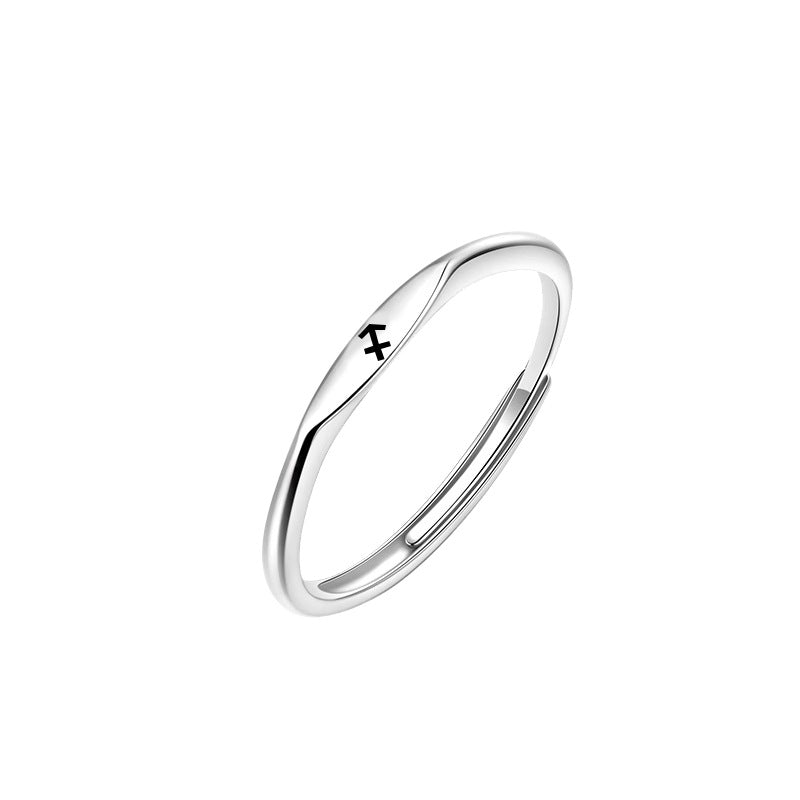 S925 Silver Zodiac Rings