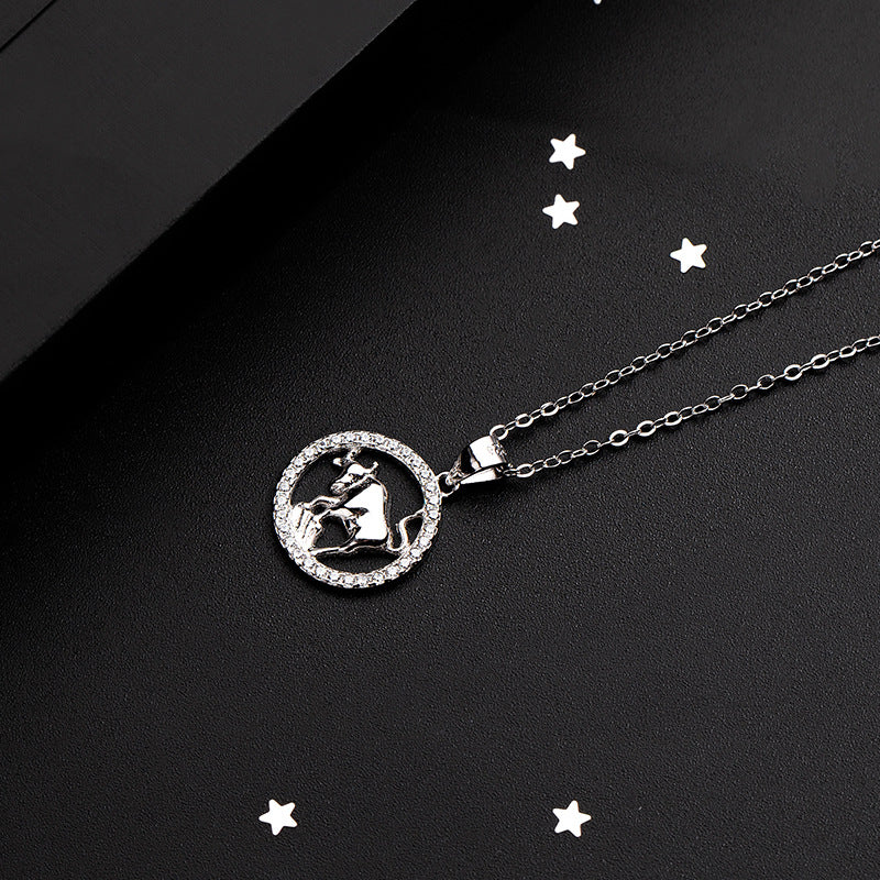S925 Silver Zodiac Necklace