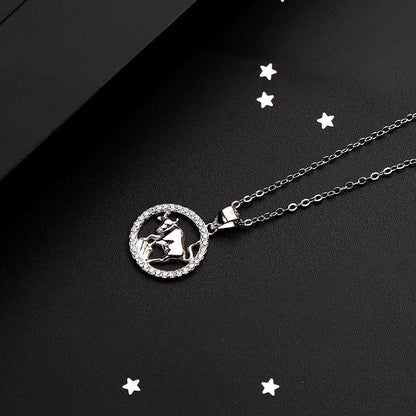 S925 Silver Zodiac Necklace