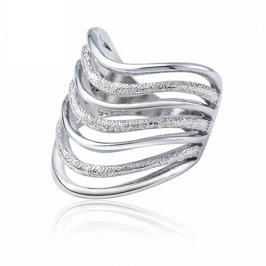 Bague multicouche S925