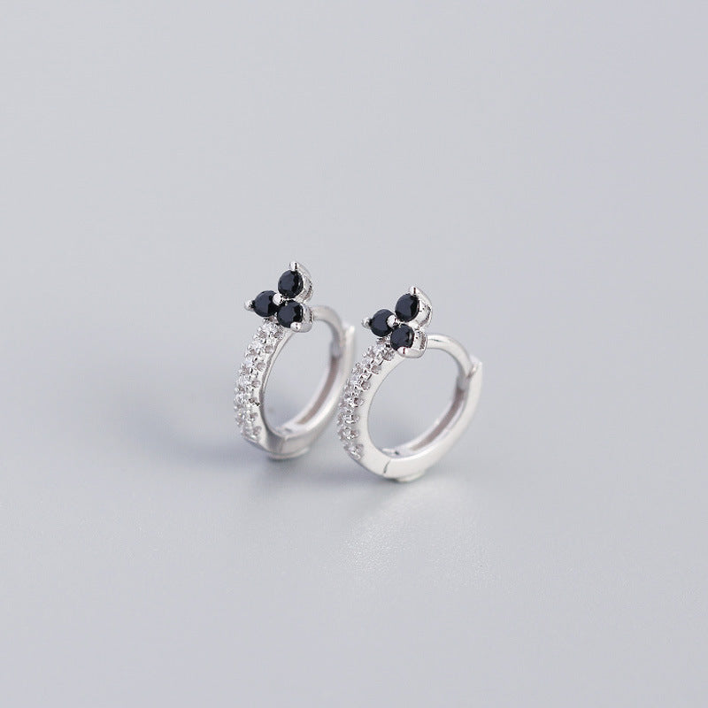 S925 Silver Flower Earrings