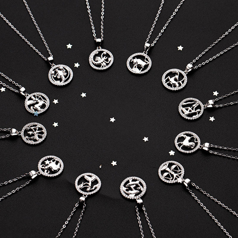 S925 Silver Zodiac Necklace