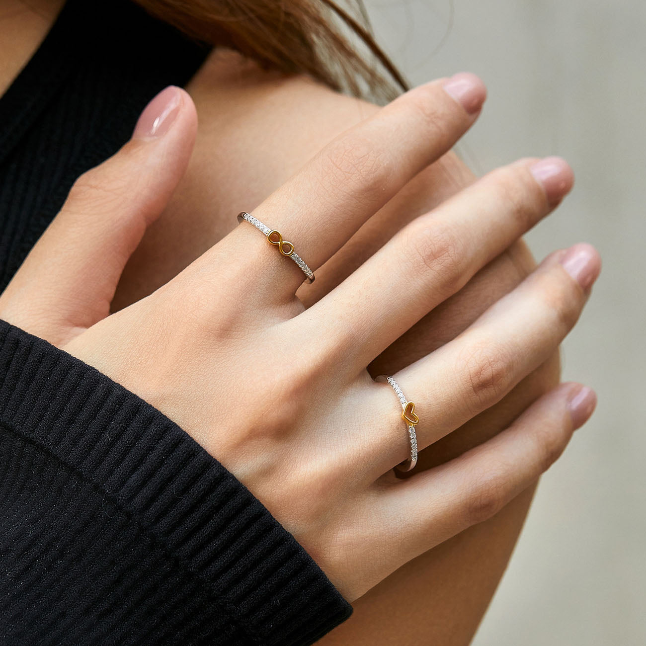 S925 Silver Mobius Ring
