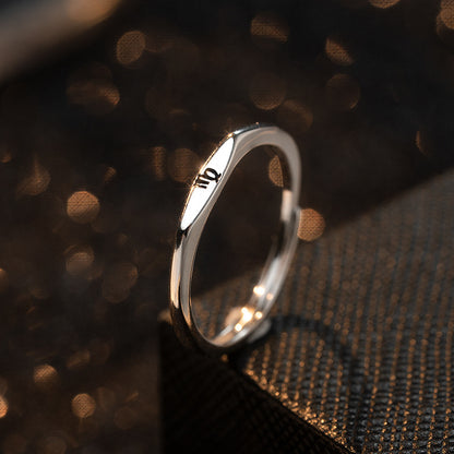 S925 Silver Zodiac Rings