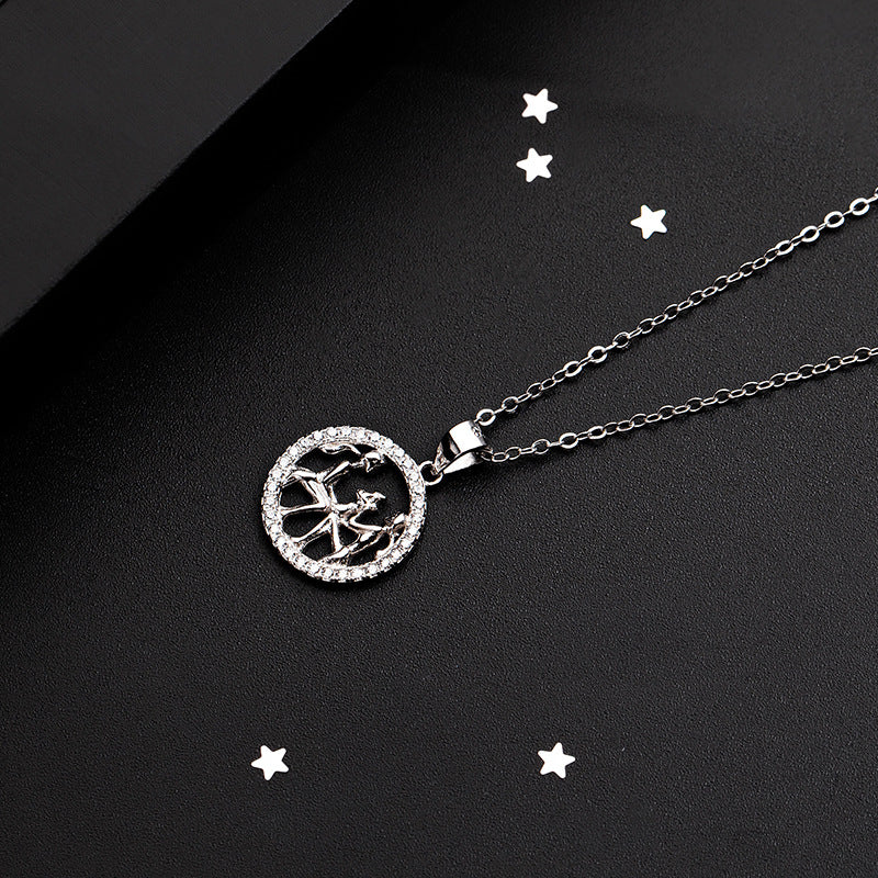 S925 Silver Zodiac Necklace