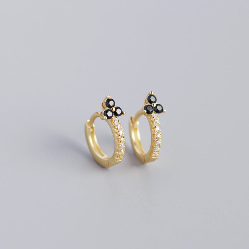 S925 Silver Flower Earrings