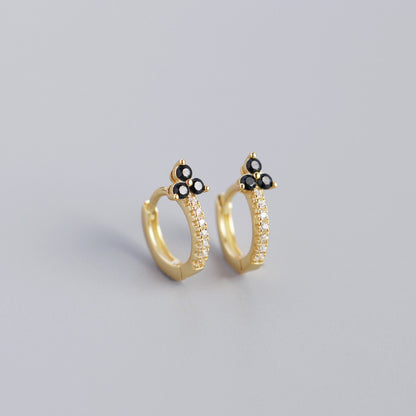 S925 Silver Flower Earrings