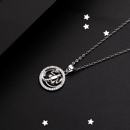 S925 Silver Zodiac Necklace