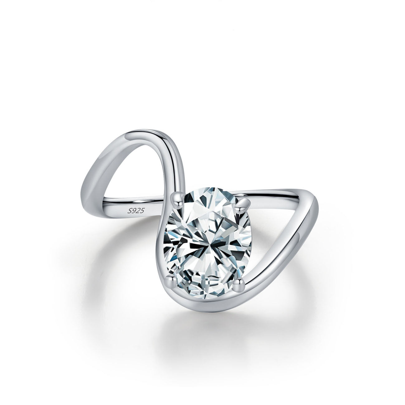 S925 Silver Unique Ring